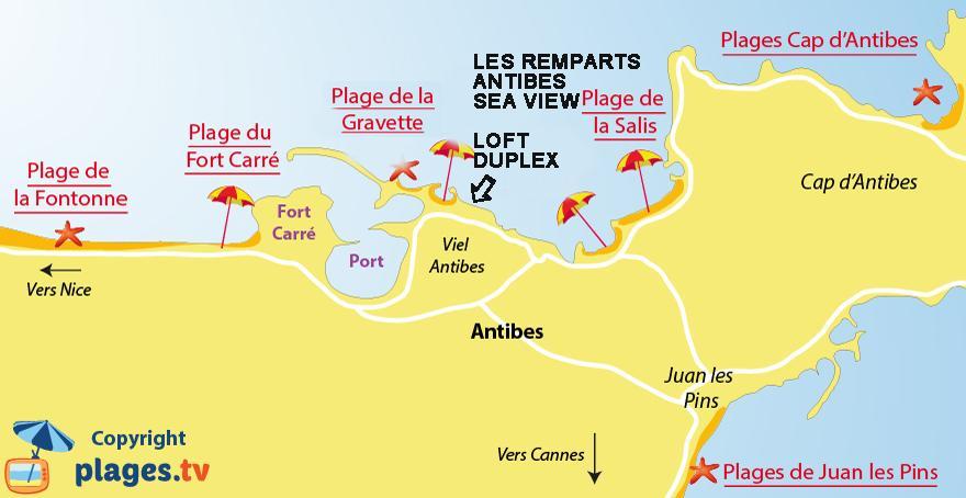 Les Remparts Antibes Location Apartment Luaran gambar